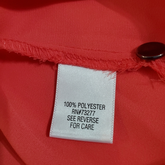 Apt 9 Coral Sleeveless Top size XL - Picture 9 of 16